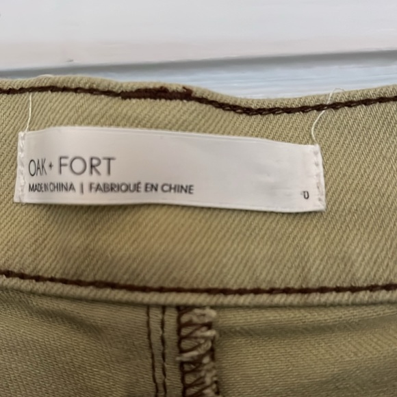 OAK + FORT Fudge and Algae Jeans - Picture 5 of 6